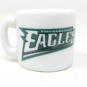 Philadelphia Eagles Miniature Cup NFL Football 1" Ceramic Mug Ornament Display